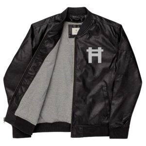 ĦBARBARIAN - Ħ - Leather Bomber Jacket