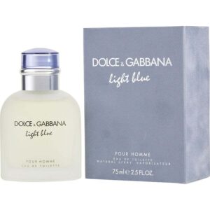D & G LIGHT BLUE by Dolce & Gabbana (MEN) - EDT SPRAY 2.5 OZ
