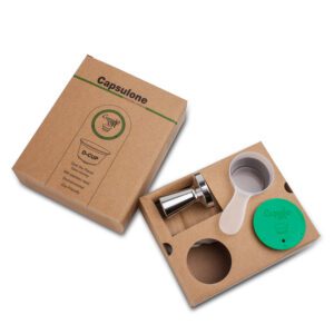 style: Powder hammer 1cup, quantity: 1set - Stainless Steel Metal Capsule Box Compatible With Dolce Gusto Machine