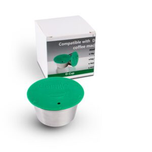 style: Capsule shell, quantity: 1PC - Stainless Steel Metal Capsule Box Compatible With Dolce Gusto Machine