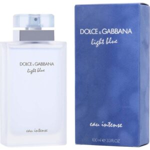 D & G LIGHT BLUE EAU INTENSE by Dolce & Gabbana (WOMEN) - EAU DE PARFUM SPRAY 3.3 OZ