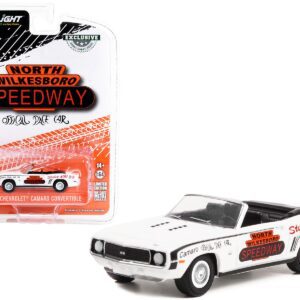 1969 Chevrolet Camaro Convertible "North Wilkesboro Speedway Official Pace Car" (North Carolina) "Hobby Exclusive" Series 1/64 Diecast Model Car by Greenlight