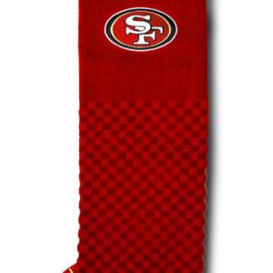 San Francisco 49ers 16"x22" Embroidered Golf Towel - Special Order