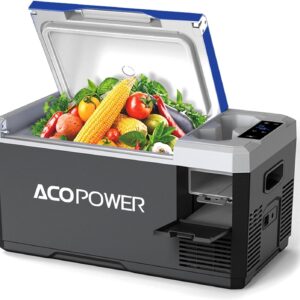 V18 Portable Refrigerator, 19Qt Car Freezer with APP Control,12V,45W Low Noice Cooler for RV, Boat