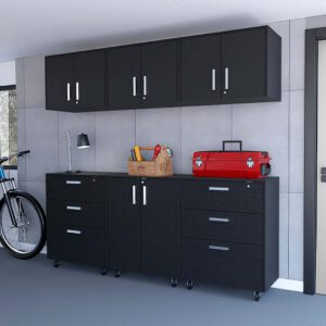 Jenna Black 6 Piece Garage Set