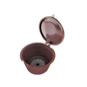 4pcs / 1pcs Reusable Coffee Capsules Cup Filter for Dolce Gusto Refillable Brewers Nescafe 1pcs